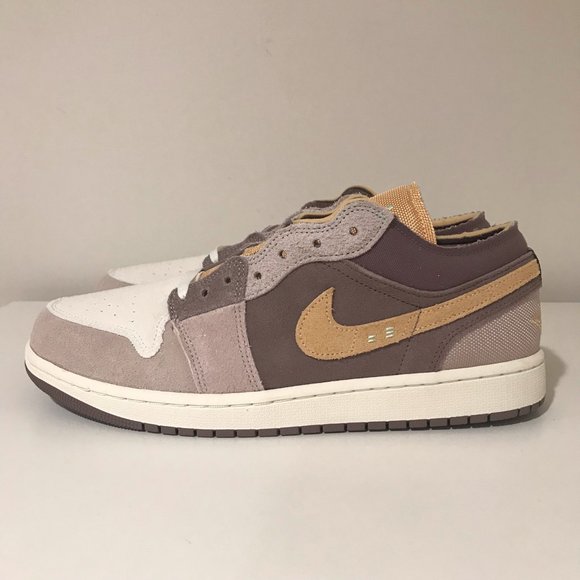 Nike Air Jordan 1 Low SE Craft Taupe Haze / Mint Foam BRAND NEW Mens Size 10.5 - Picture 5 of 16